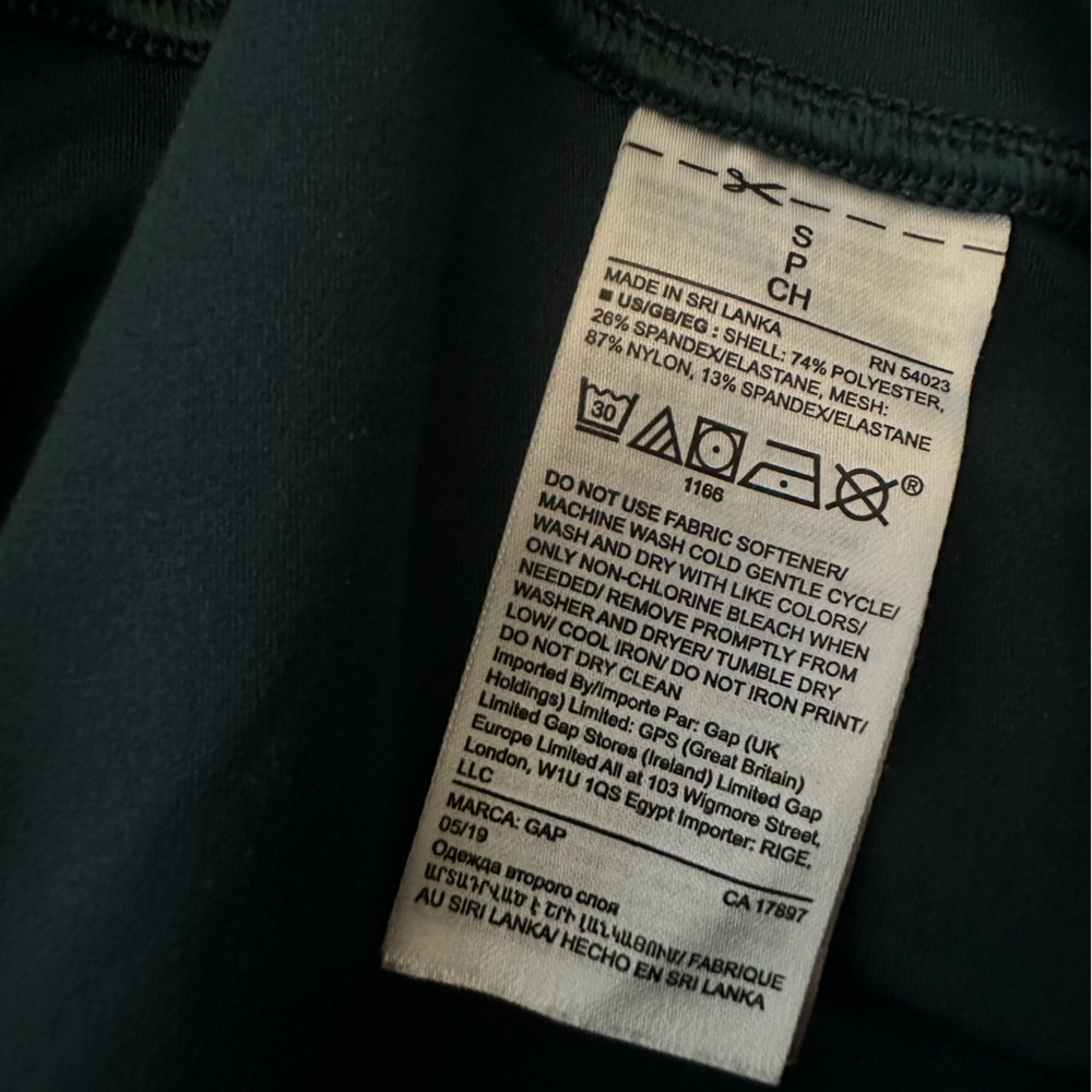 Gap Eclipse Maternity Workout Leggings - High Ris… - image 4